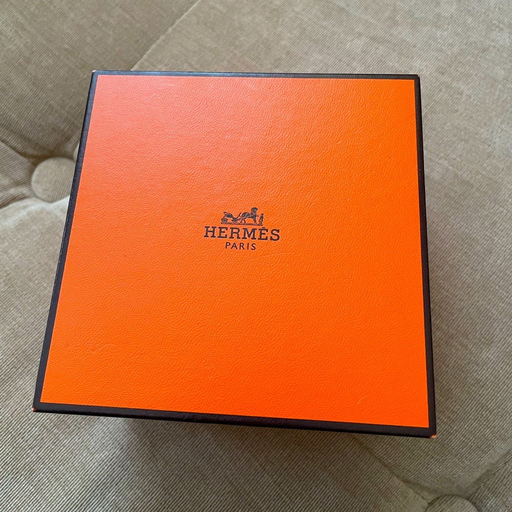 HERMÈS ARCEAU STAINLESS STEEL WATCH